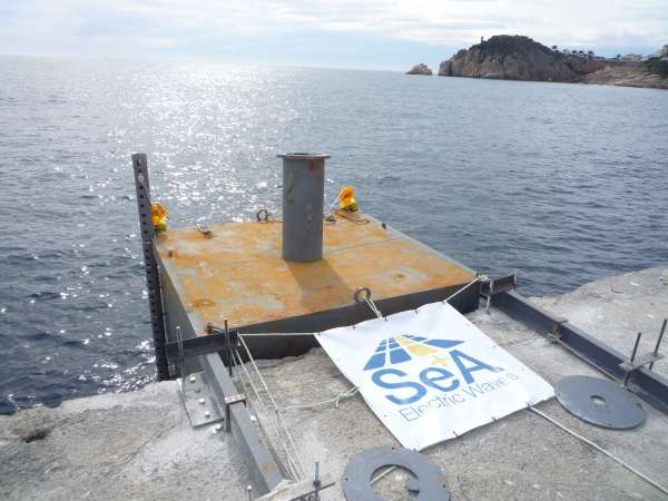 El Port de Sant Feliu de Guíxols instal.la tecnologia per obtenir electricitat del mar