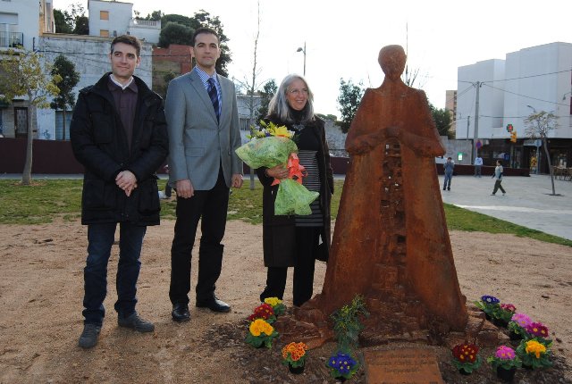 El monument a les víctimes de la Guerra Civil ja està inaugurat a Sant Feliu