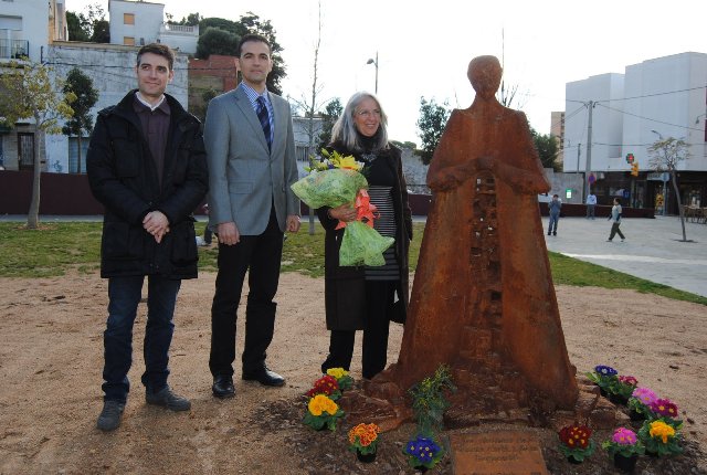 El monument a les víctimes de la Guerra Civil ja està inaugurat a Sant Feliu