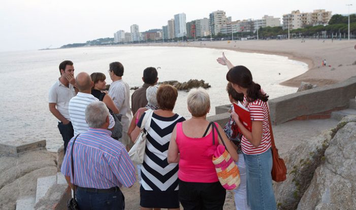 Les visites guiades de Platja d´Aro han rebut 135.000 visitants en 14 anys