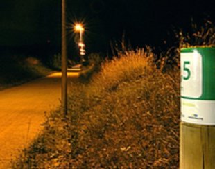 Il·luminen trams de vies verdes a Quart, Bescanó i Santa Cristina Il·luminen trams de vies verdes a Quart, Bescanó i Santa Cristina