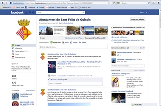 L´Ajuntament es posa al dia amb les noves tecnologies i ja té perfil a Facebook L´Ajuntament es posa al dia amb les noves tecnologies i ja té perfil a Facebook