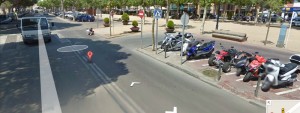 Un veí detecta la traducció al castellà de noms de carrers de SFG al Street View de Google