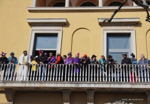 Els protagonistes del Carnaval celebraren un sopar multitudinari a la nova nau