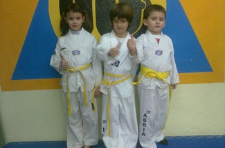 Més joves taekwondistes aconsegueixen pujar de nivell Més joves taekwondistes aconsegueixen pujar de nivell