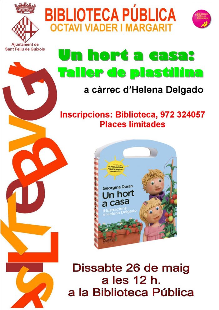 Un hort a casa: taller de plastilina