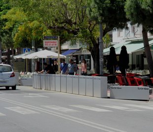 Les primeres terrasses en zones blaves