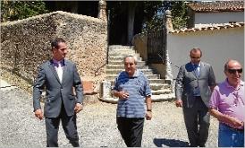 El subdelegat del Govern visita Santa Cristina i s´interessa pels projectes El subdelegat del Govern visita Santa Cristina i s´interessa pels projectes