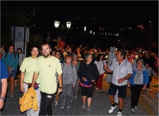 Platja d´Aro La IV Caminada nocturna a S´Agaró aplega més de 500 persones Platja d´Aro La IV Caminada nocturna a S´Agaró aplega més de 500 persones