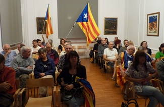 Guíxols per la Independència celebra l´adhesió de la ciutat a l´AMI