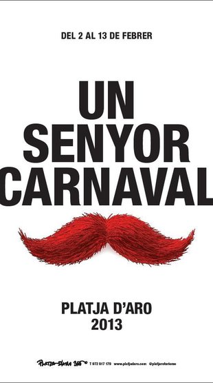 La 36a edició del carnaval de Platja d’Aro ja té cartell La 36a edició del carnaval de Platja d’Aro ja té cartell