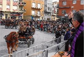 Molta expectació per la festa dels Tres Tombs