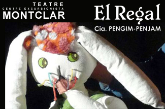 Espectacle infantil de titelles “El Regal” al C.E Montclar