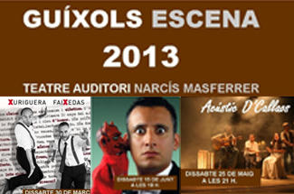 Torna la programació del Guíxols Escena 2013 amb espectacles de primera fila