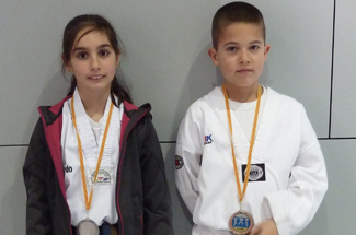 El club Taekwondo A Punt al Campionat de Catalunya de tècnica infantil