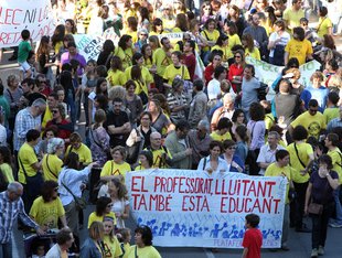 La protesta, al carrer