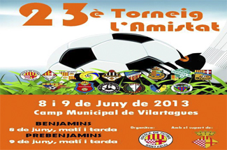 23è Torneig de l´Amistat de l´Escola al Camp Municipal de Vilartagues