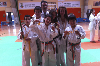 El karate Dojo Sant Feliu participa en el 5e campionat social Trofeu Shiho-Wari