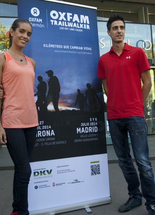 Ona Carbonell i Joel González apadrinen la Trailwalker