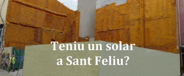 LLOGUER DE SOLARS A CANVI DE L’IBI LLOGUER DE SOLARS A CANVI DE L’IBI