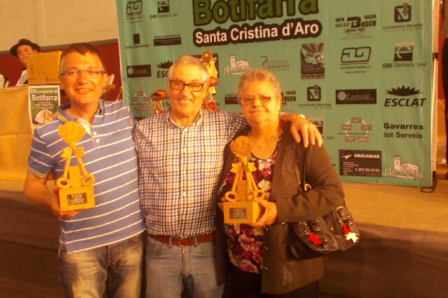 120 parelles al XX Campionat de botifarra de Santa Cristina d'Aro