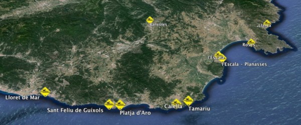 La Costa Brava, pionera en itineraris per a nedadors
