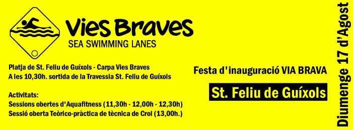 Aquest diumenge, festa d’inauguració Via Brava
