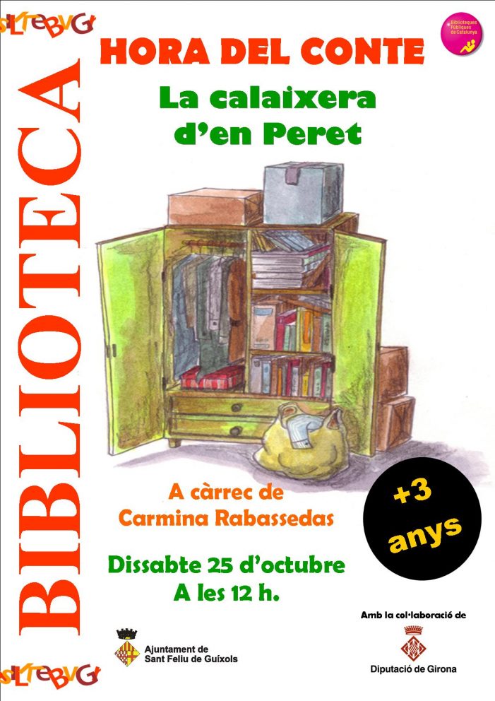 L’hora del conte a la biblioteca