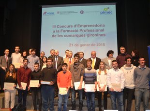 Premien l’emprenedoria dels alumnes de FP de tres centres d’Olot