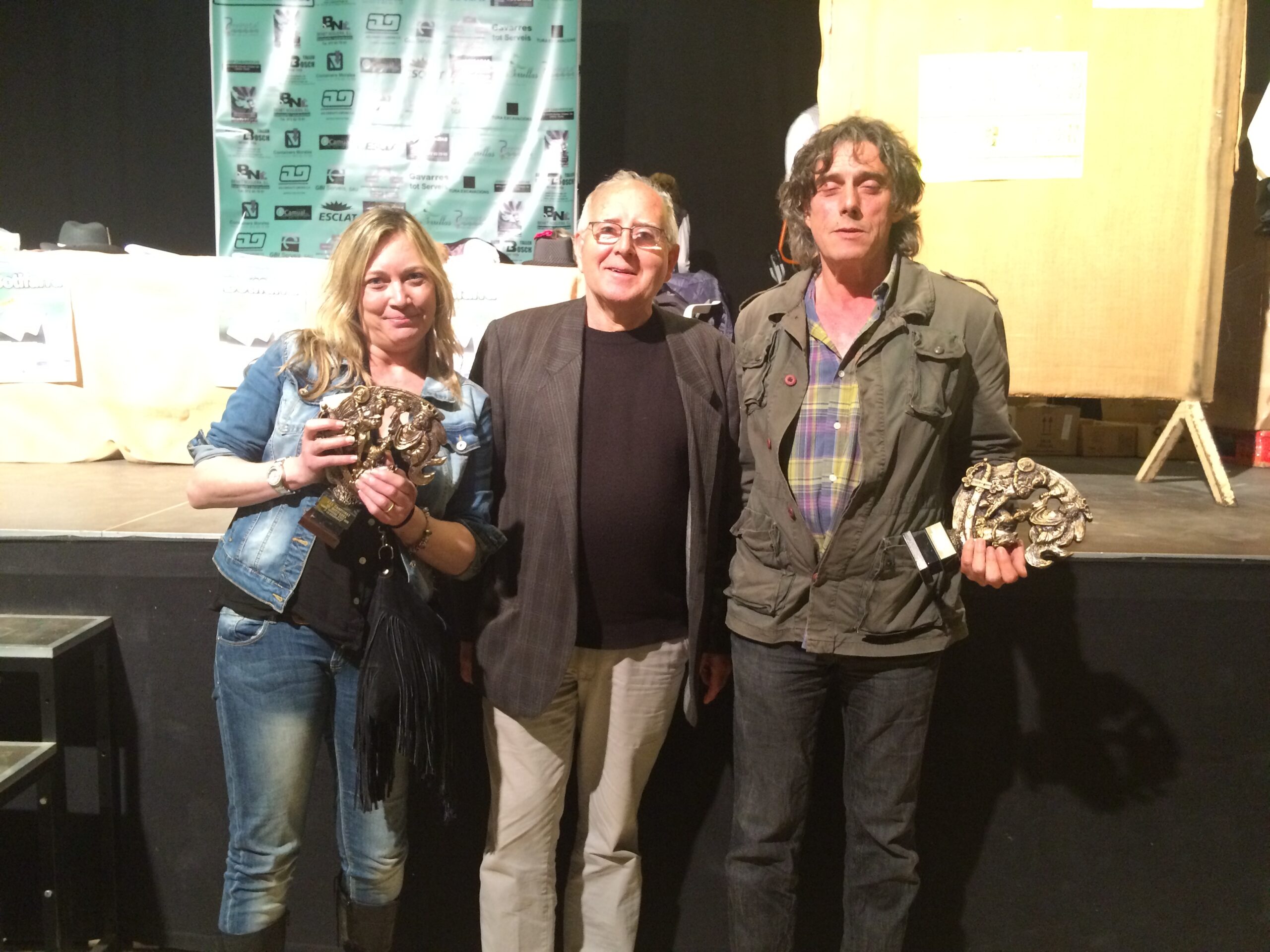 Primera parella classificada: Anna Gandulla i Castro i Lluís Abellí de la Torre de Palafrugell