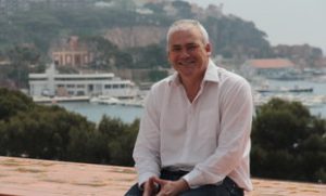 Sant Feliu de Guíxols. Joan Alfons Albó CiU alcalde i alcaldable cap de llista candidat eleccions municipals