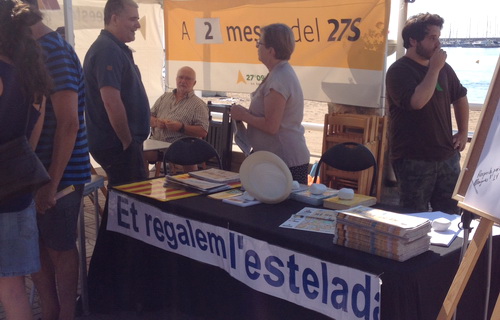 ACTIVITAT DE GUÍXOLS PER LA INDEPENDÈNCIA