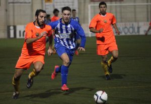 Futbol. Tercera. Partit entre el Santfeliuenc i el Palamós.