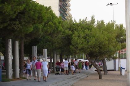 Obres de manteniment del Passeig Marítim