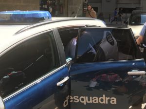 BARCELONA. PLATJA D'ARO. DETENCIÓ D'UN ALBANES SOSPITÓS DE LA MORT DE JORDI COMAS AL BARRI GOTIC DE BARCELONA Foto: SER CATALUNYA