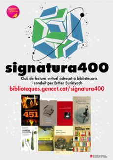 Neix “Signatura 400”, un club de lectura virtual per a apassionats dels llibres