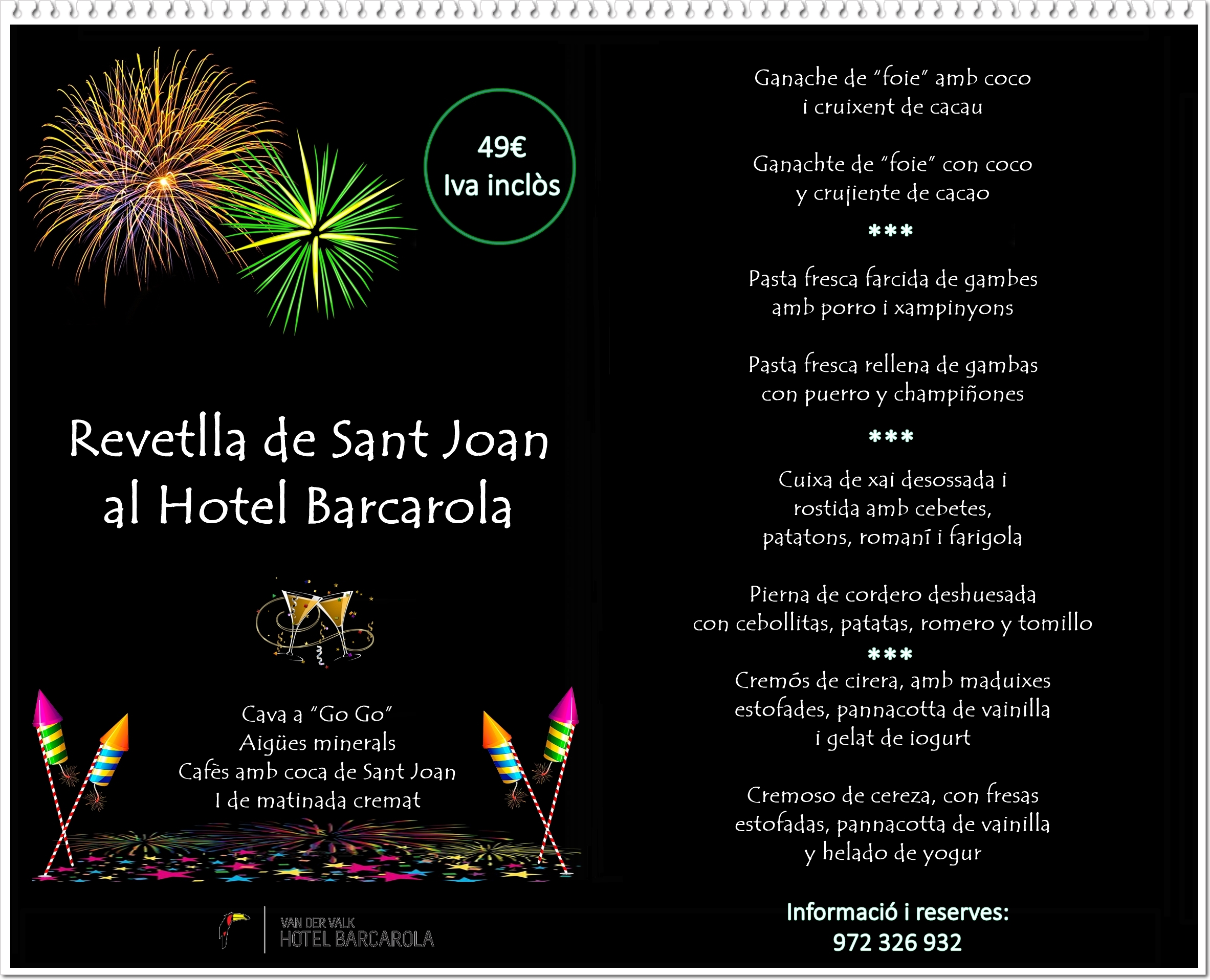 CARTEL AGENDA SANT JOAN BARCAROLA 2016