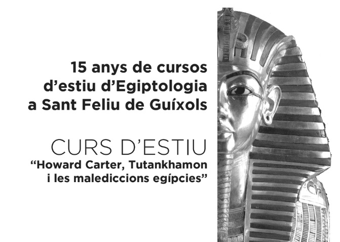 15 anys de cursos d’estiu d’Egiptologia a Sant Feliu de Guíxols