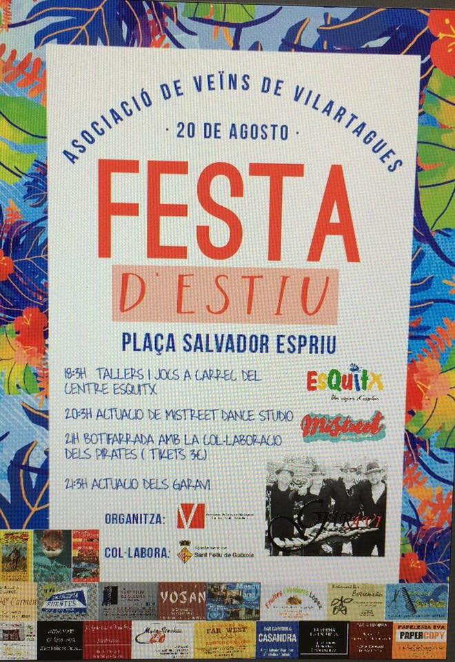 Festa d’estiu a Vilartagues!