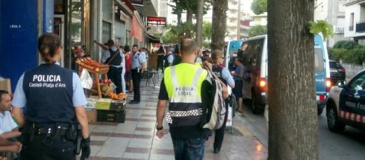 Una batuda en un locutori acaba amb un detingut a Platja d’Aro