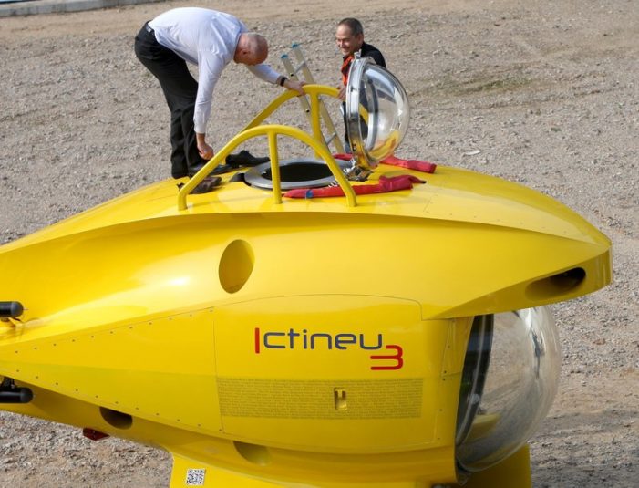 L’‘Ictineu 3′, a Sant Feliu de Guíxols L’‘Ictineu 3′, a Sant Feliu de Guíxols
