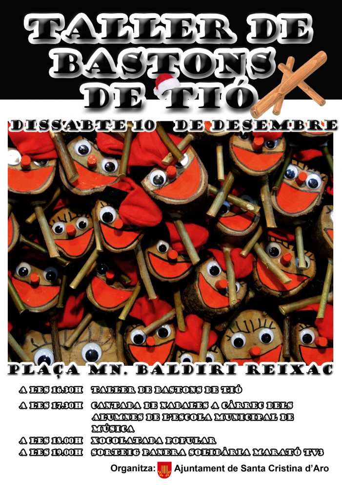 Taller de bastons de tió i arbre dels desitjos