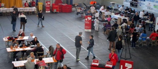 Unes 400 persones donen sang en la marató de Sant Feliu de Guíxols