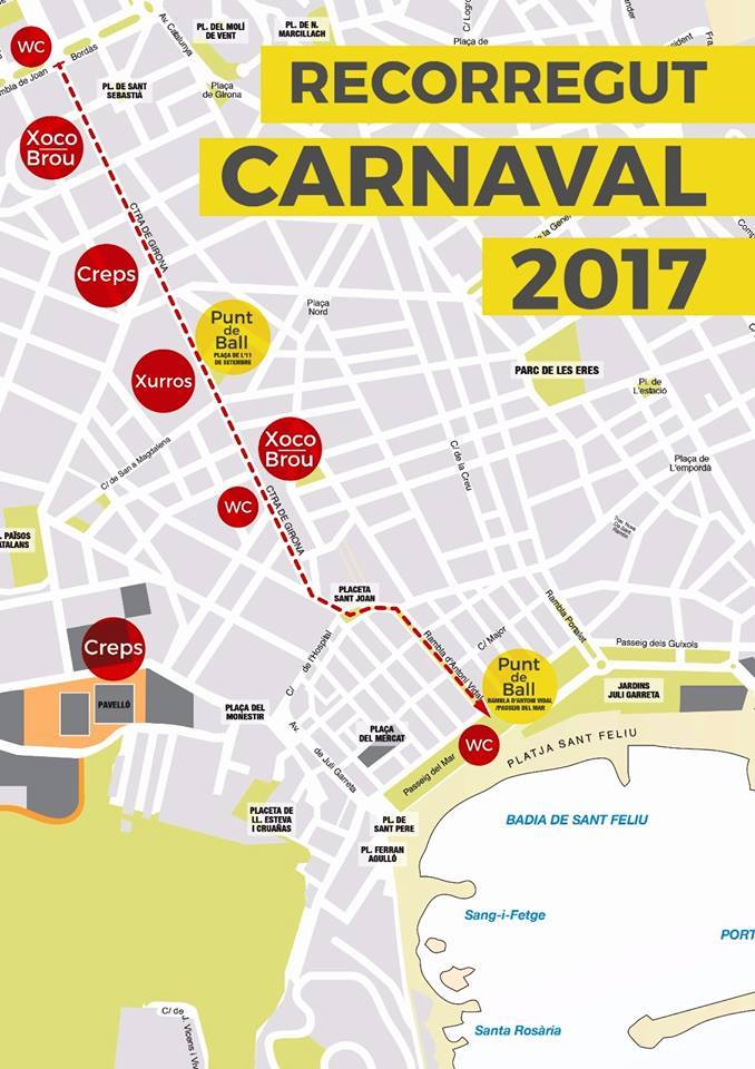 Carnaval de Sant Feliu de Guíxols està de festa !!