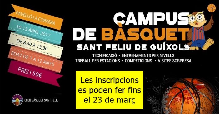 CAMPUS DE BÀSQUET DEL C.B. GUÍXOLS