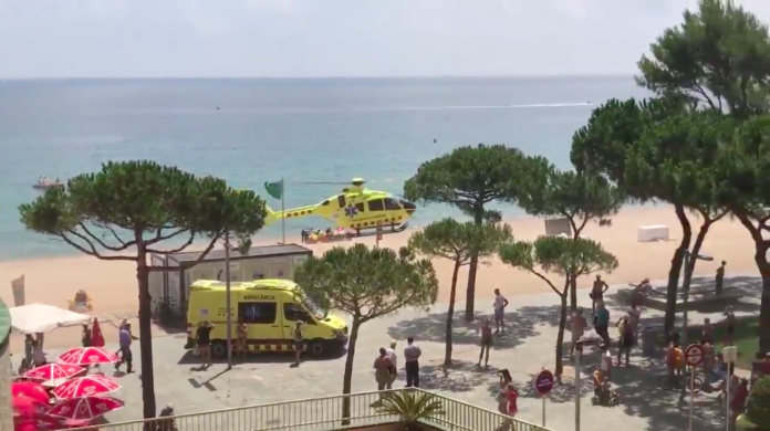 Mor ofegat un banyista a Platja d’Aro Mor ofegat un banyista a Platja d’Aro