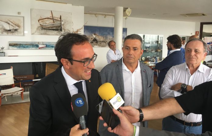 El conseller Josep Rull aposta per inversions “sostenibles” al Port d’Aro