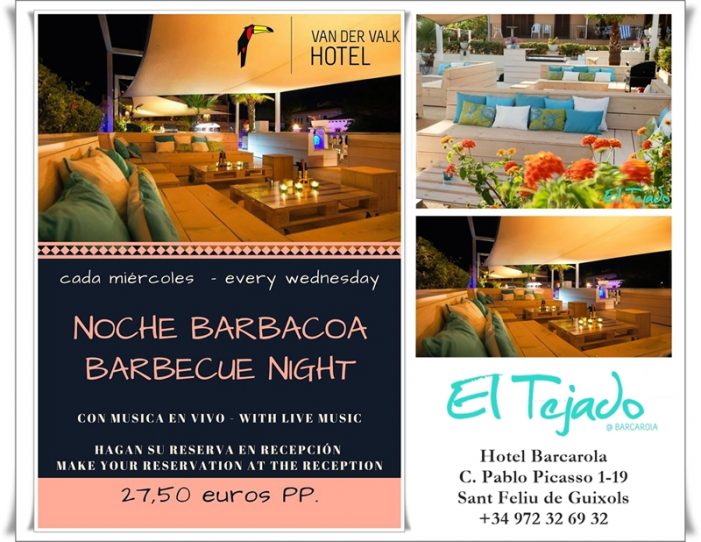 Hotel Barcarola, barbacoa amb música en viu