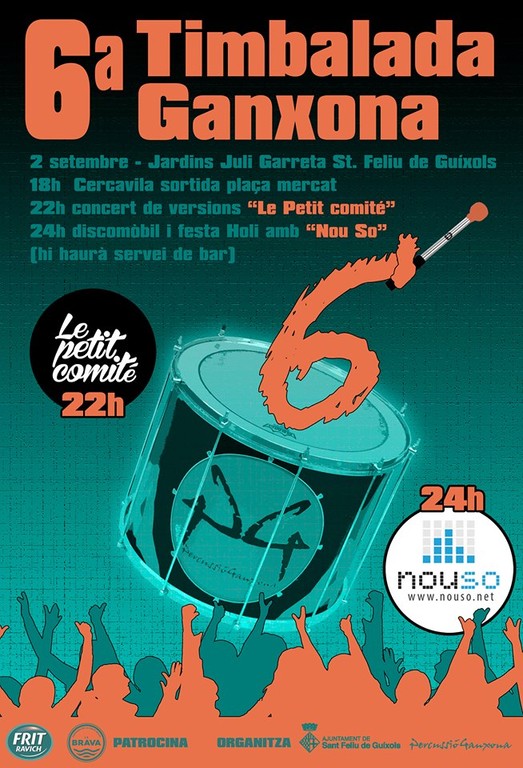 Dissabte, la 6a Timbalada Ganxona