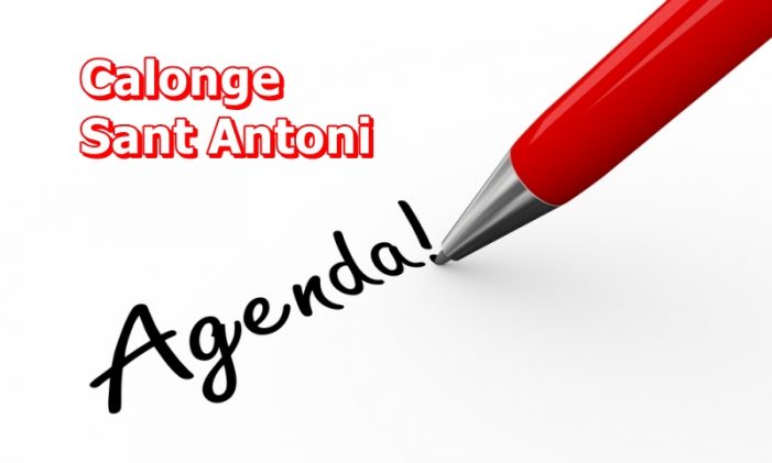 Calonge – St. Antoni ; Aquest cap de setmana …